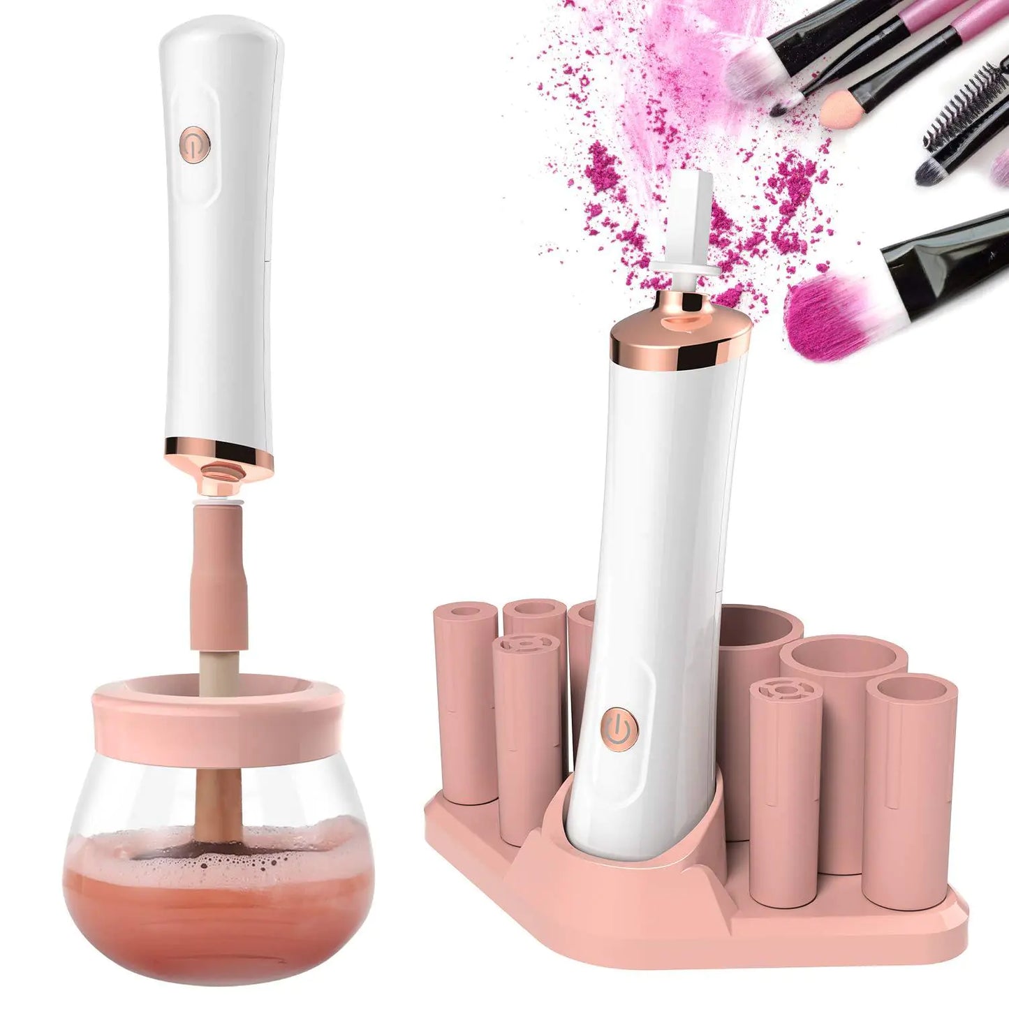 Upgraded Electric Makeup Brush Cleaner and Dryer
